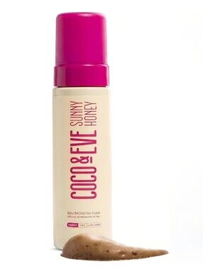 New Coco & Eve Sunny Honey Bali Bronzing Foam Self Tanner - Medium